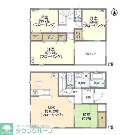 Kolet野田七光台の物件間取画像